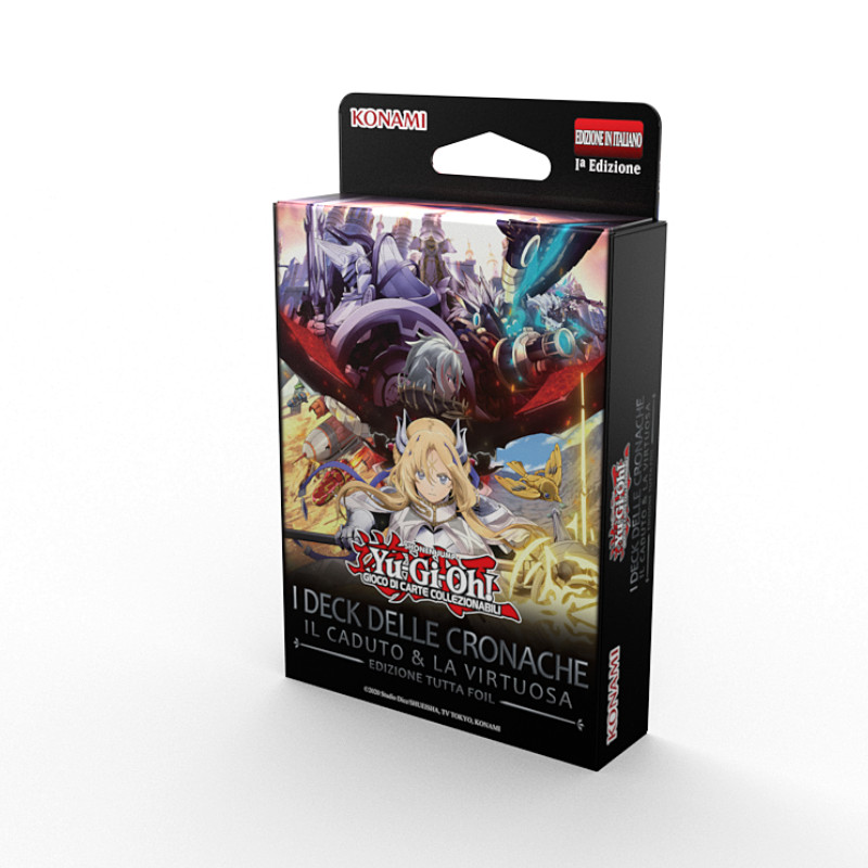 Yu-Gi-Oh! I Deck delle Cronache - Il Caduto & la Virtuosa - Edizione Tutta Foil - 1^ Edizione ITA